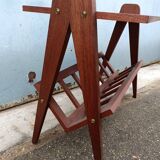 Teak magazine holder 60s