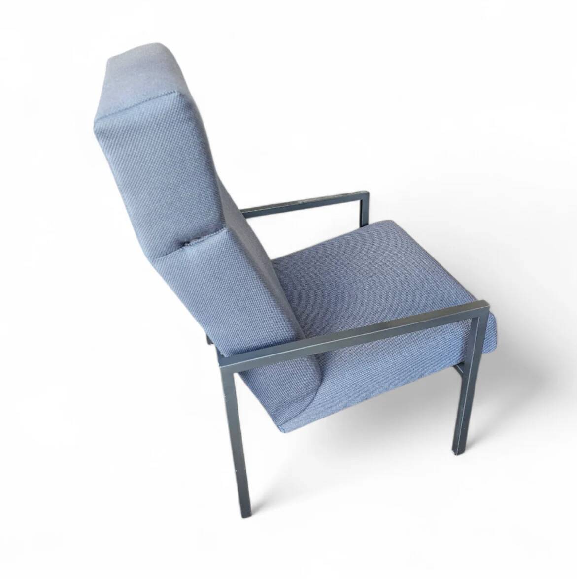 Gijs van der Sluis high back arm chair light grey