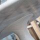 Angelo Mangiarotti M1 dining table Travertine marble 130cm