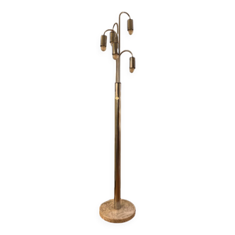 Vintage chrome floor lamp from the 70s