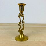 Bougeoir laiton nounours vintage