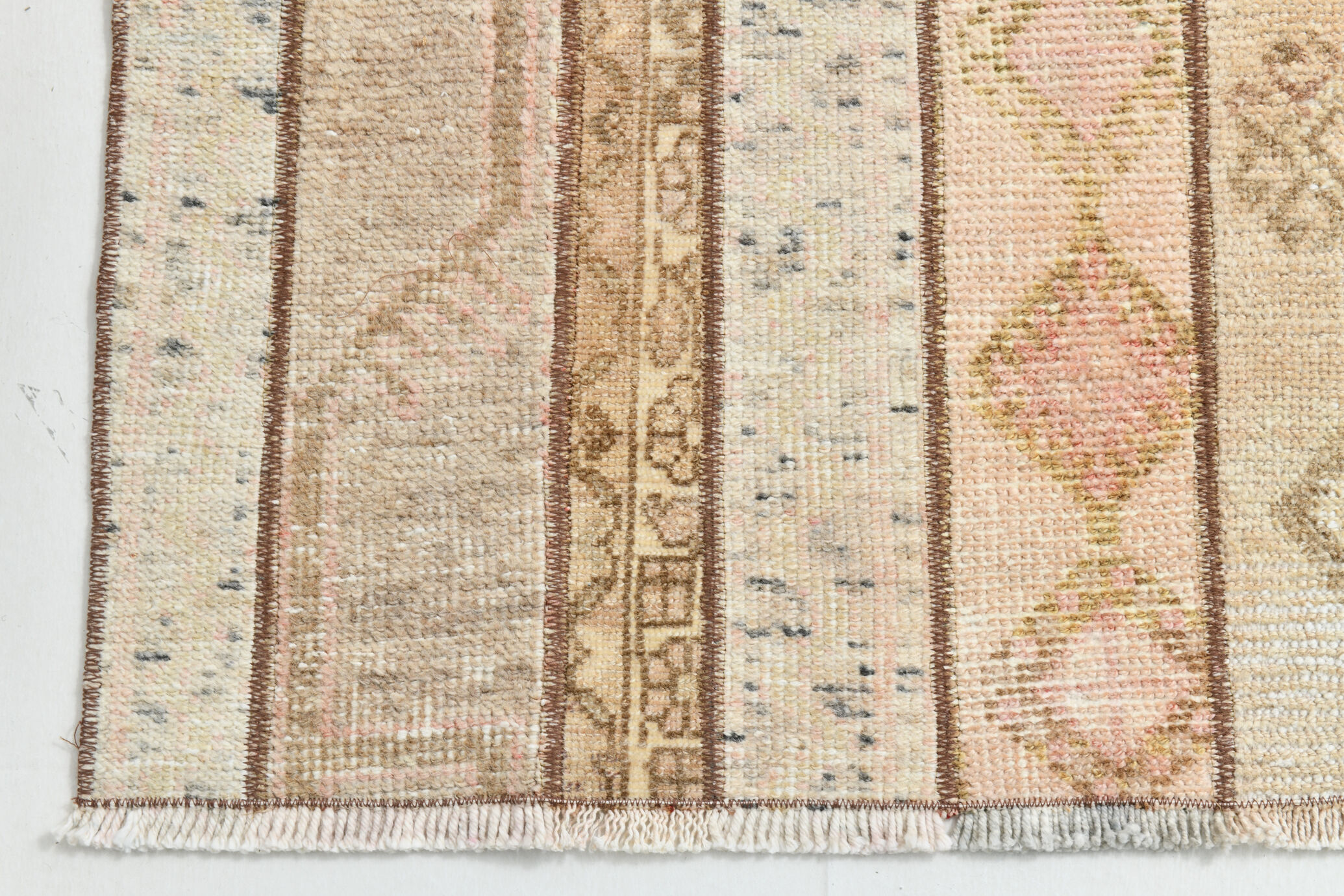 2x10 modern vintage runner rug, 69x317cm