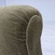 1960s, Danish relax armchair, green furniture velour, original condition.
