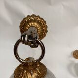 Pair of bronze sconces, neo-classical