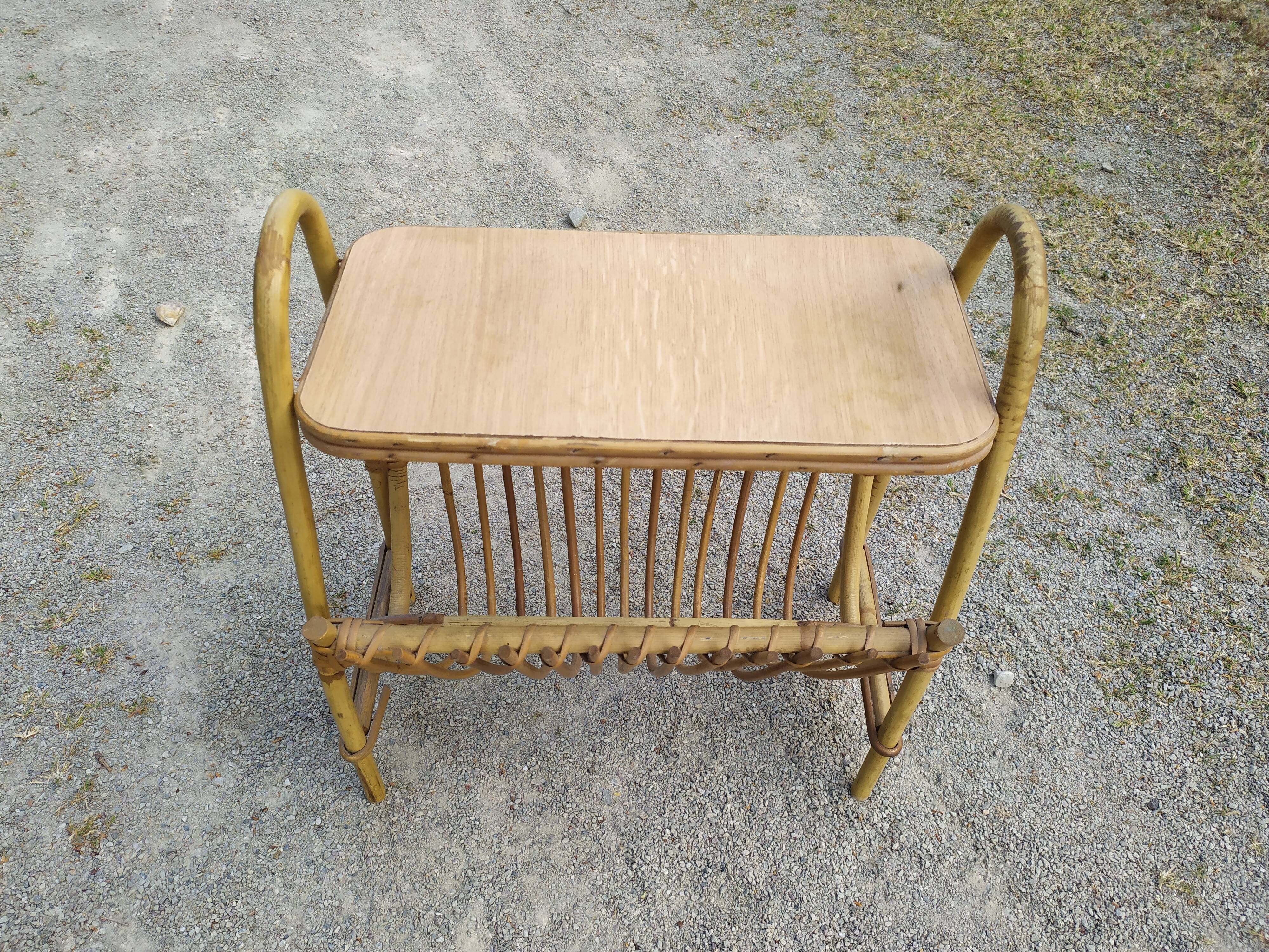 Magazine rack from the 50s and 60s