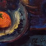 Painting by Evan de Lapeyrière