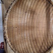 Corbeille ou panier en osier vintage