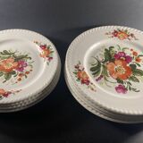 Rare table service set - lunéville, keller & guérin