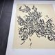 Original Abstract Lithograph by Alfred Manessier. School of Paris. 50