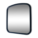 Vintage mirror with black plastic frame, 1970s