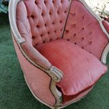 Fauteuil "bergère" style Louis XV