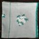 Nappe brodée main en lin