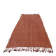 5x10 Burnt Orange Designer Vintage Oushak Kilim Rug, 164x305 Cm