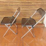 2 folding chairs in plexi , Itialienne , 2inn in Lissone