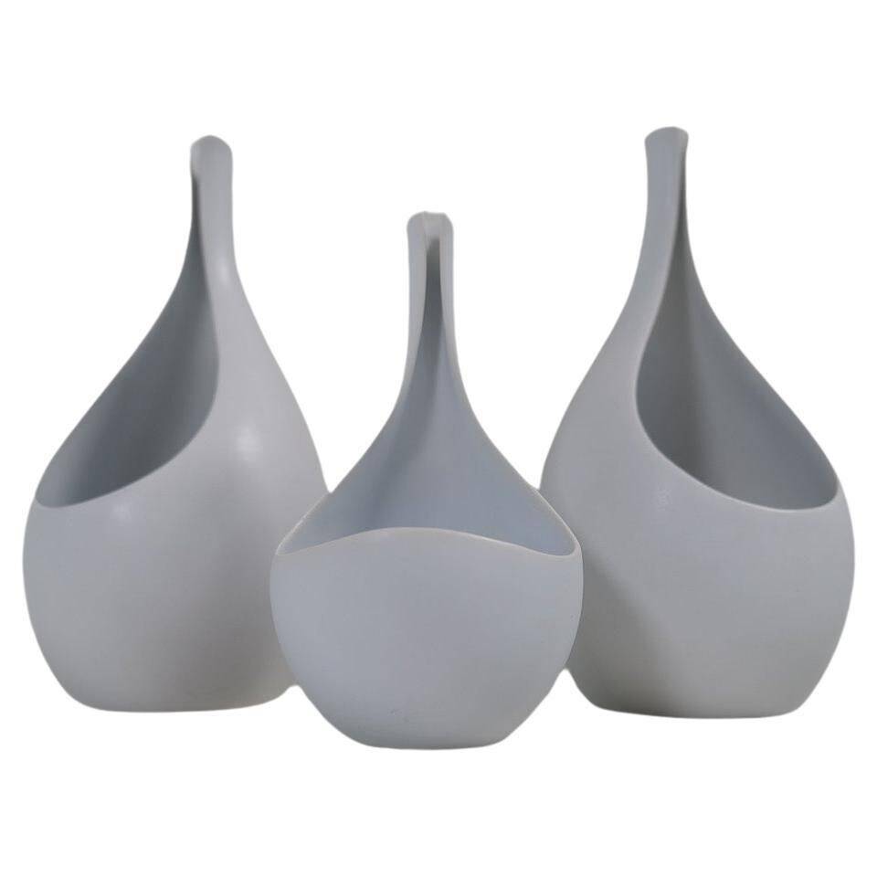 Céramiques du milieu du siècle de vases "Pungo" Stig Lindberg Gustavsberg, années 1950