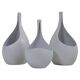 Collection of mid-century ceramics of "Pungo" vases by Stig Lindberg, Gustavsberg, 1950s.