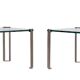 Tables de canapé carrées par Peter Ghyczy modèle T24