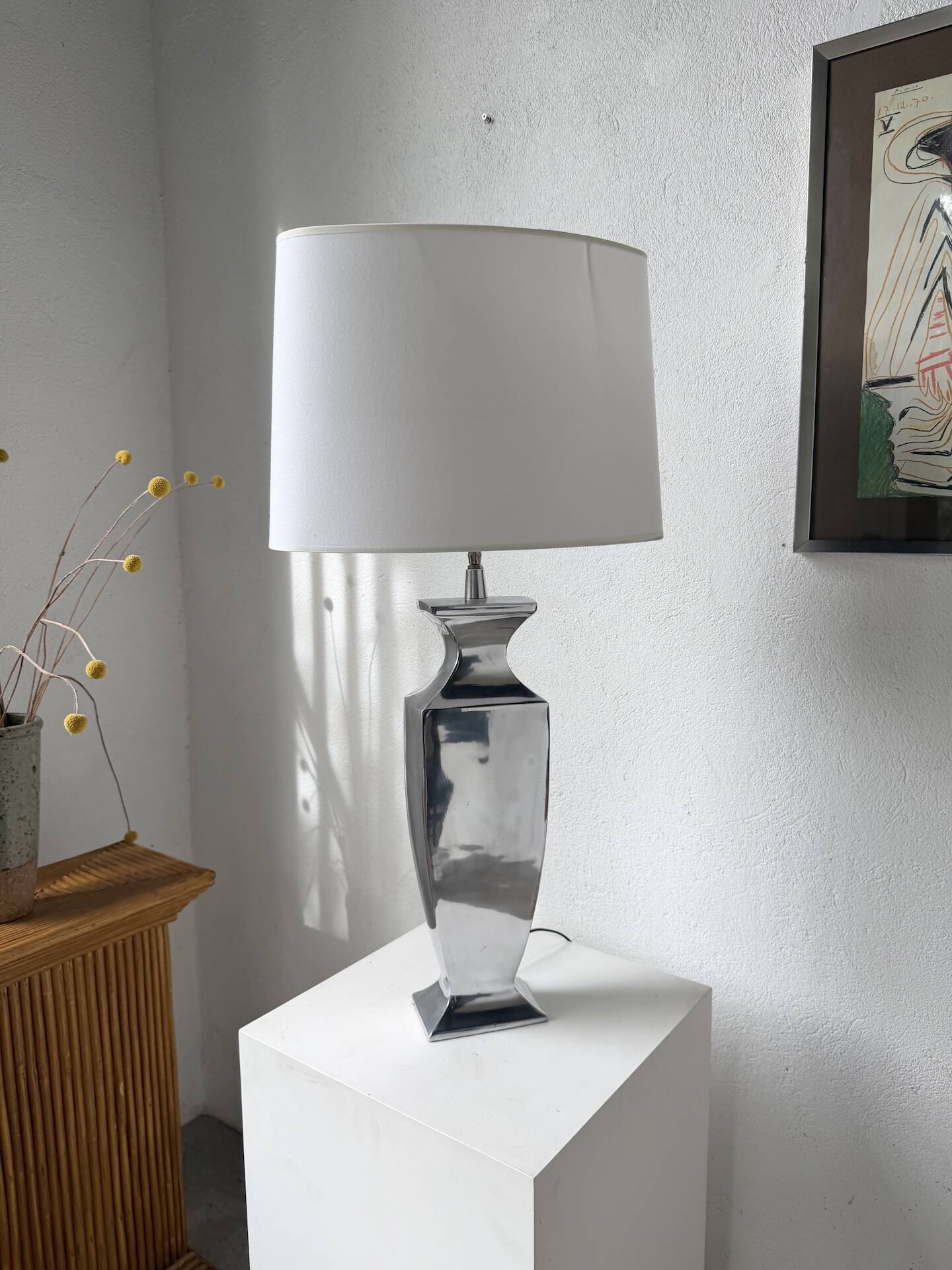 XL lamp made of aluminium 1980