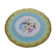 Large round dish 1900 Digoin - Sarreguemine Bird of the Islands