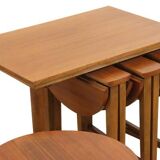 Nesting tables Poul Hundevad vintage mid century