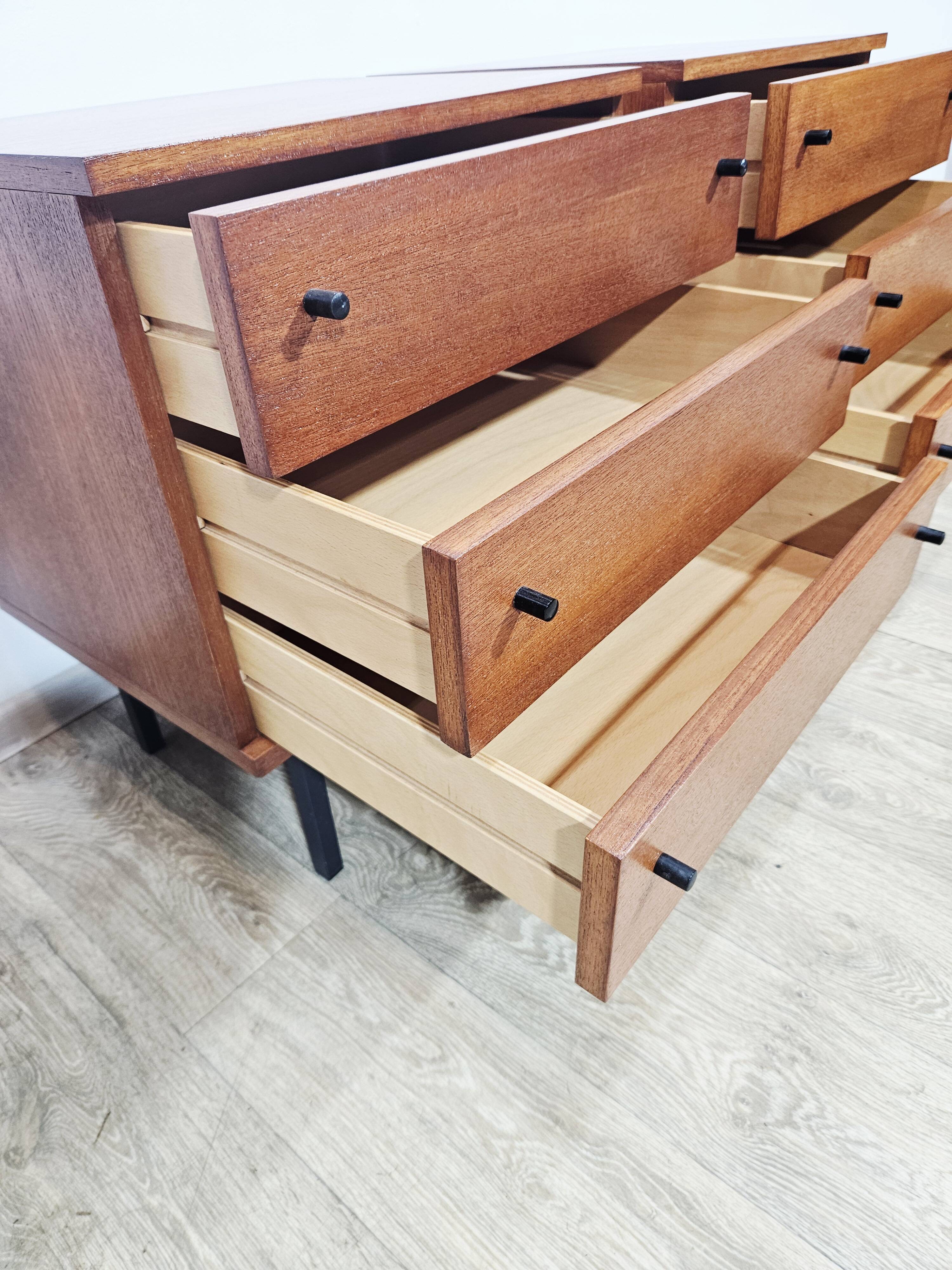 A pair of side cabinets, designed by Günter Renkel for REGO / Twen, Germany
