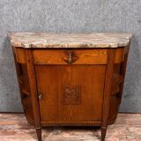 In the style of Dufresne: Art Nouveau period oak sideboard
