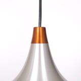 Philips Aluminum ceiling lamp 1960s Holland
