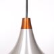 Philips Aluminum ceiling lamp 1960s Holland
