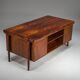 Danish modern executive desk by Ib Kofod Larsen for Faarup Møbelfabrik, 1960