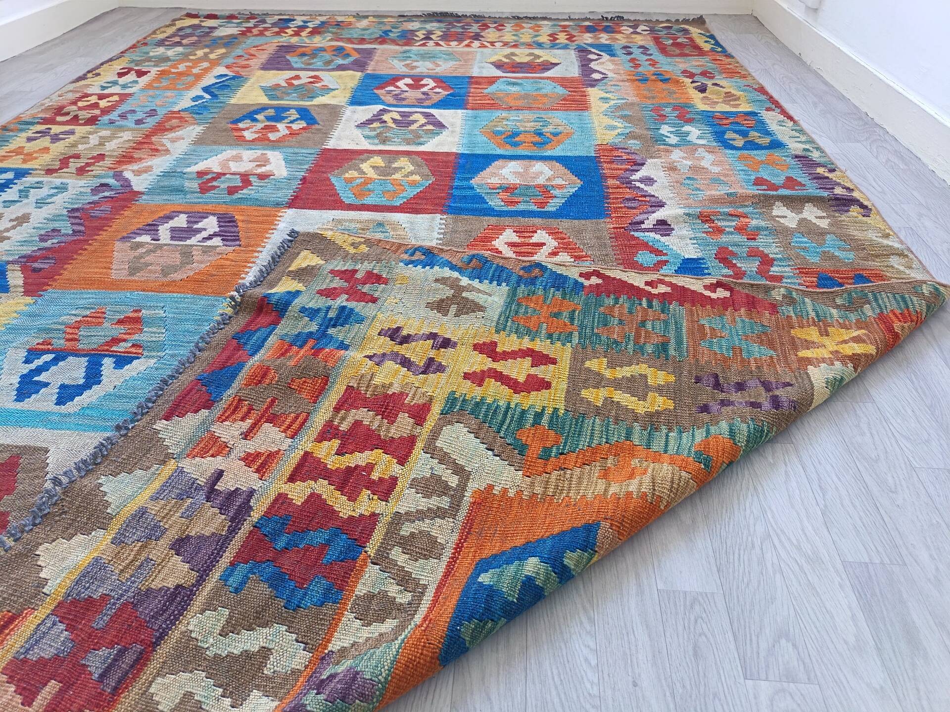 Kilim Afgan fait main