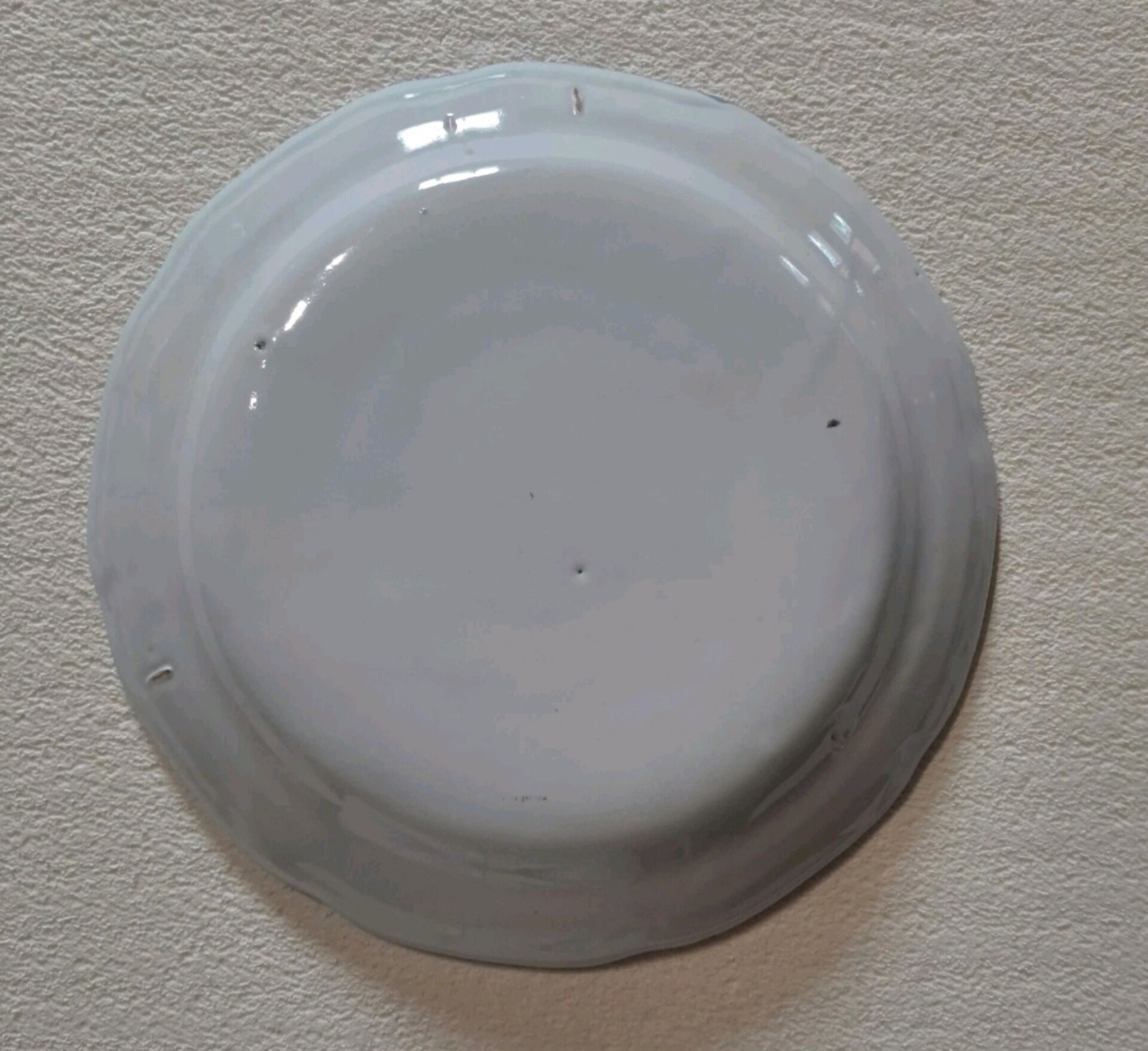 Faience plate from L'Est Walys 19th century