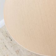 XXL ceramic floor lamp with shade - 1960s