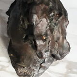 Portrait man of the ancient in bronze ephebe by Claude Mary
