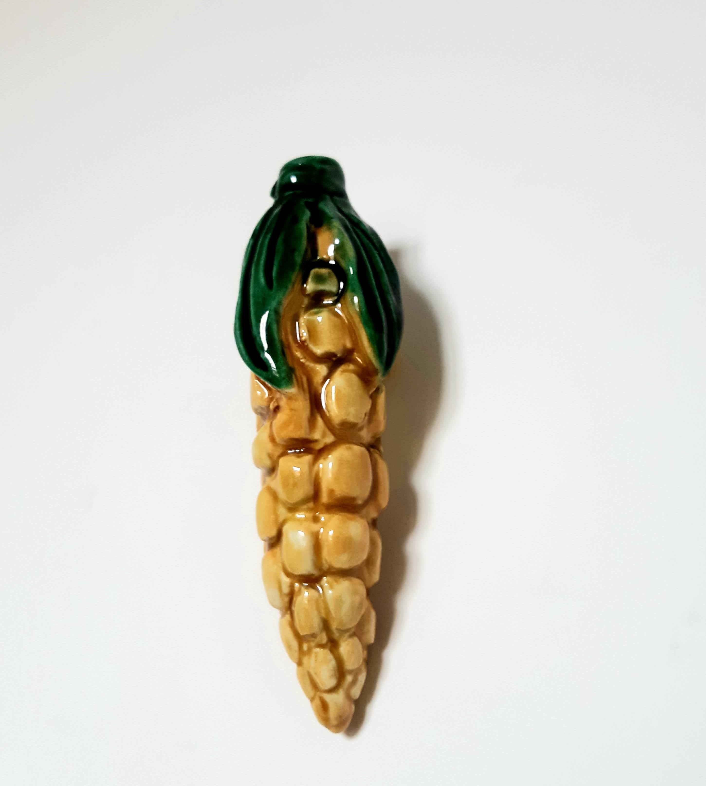 Ananas barbotine Vallauris et maïs Biot, 1960
