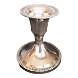 Candle holder chrome chrome beaded decoration