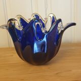 Murano crystal vase
