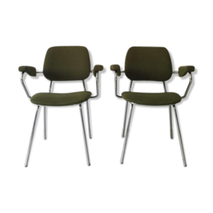 Paire de fauteuils vintage