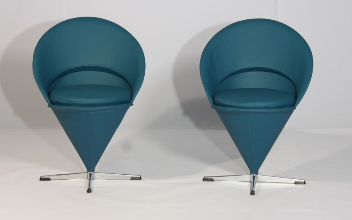 Chair swivel "Cone" by Verner Panton 1960s