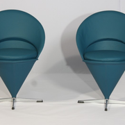 Fauteuil pivotant "Cône" par Verner Panton années 1960