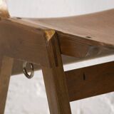 Vintage Thonet Dining Chairs (c.1950). Set of 6 pieces