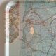 Plateau map of France Cap Ferret Le Pyla 1960