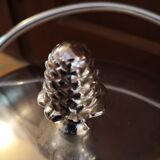 Vintage stainless steel ice bucket from the 70s