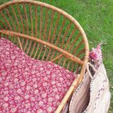 Rattan bed