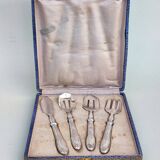 Silverplated serving set