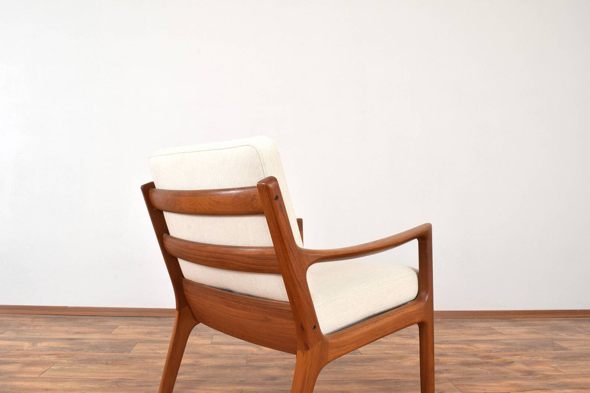 Mid-Century Teak Senator Lounge Chair by Ole Wanscher for Cado, 1960s.