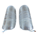 Pair of transparent plexiglass sconces 1970
