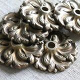 1 bronze decoration, bronze cover, furniture decoration, handle trim, locksmithing, 3343