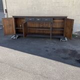 Old 4-door industrial buffet