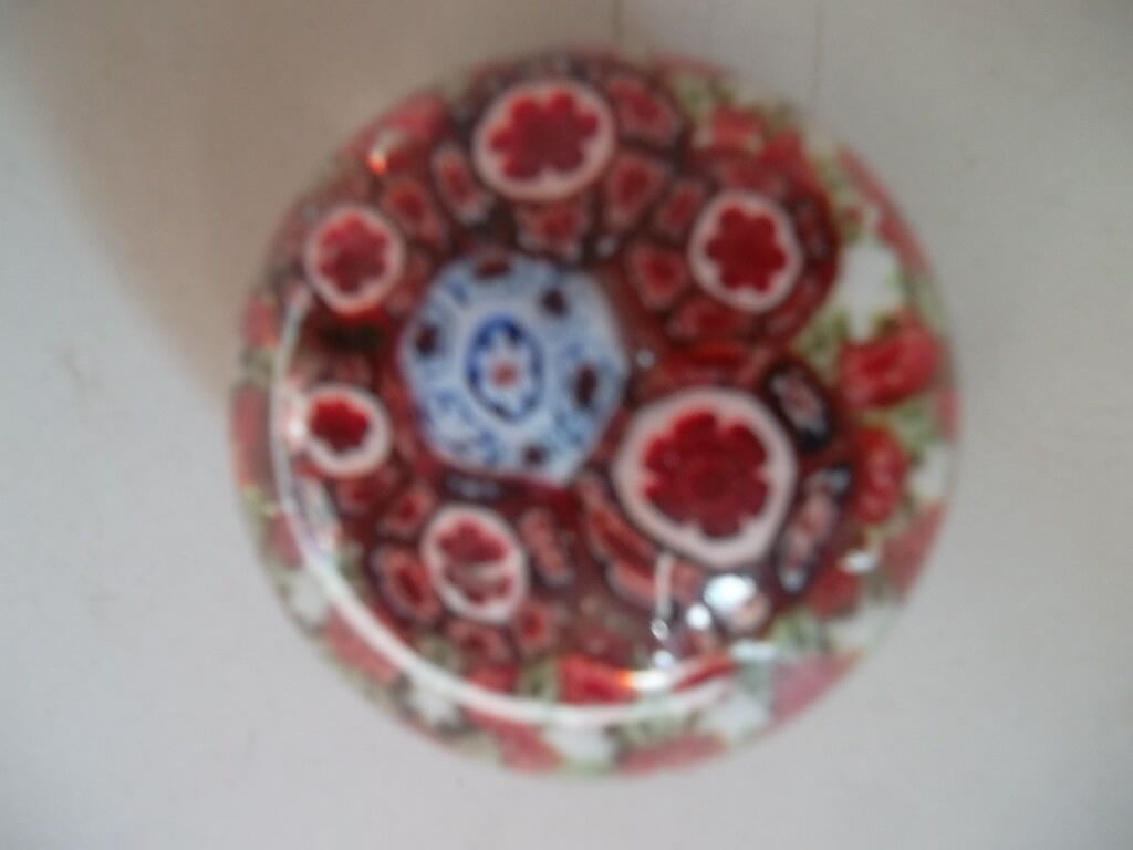 Sulfide / paper press model millefiori