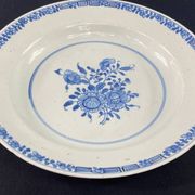Pair of 18th century porcelain plates East India Company China